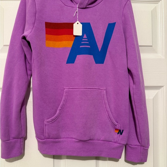 Purple Kids Hoodie with Logo - Picture 1 of 3